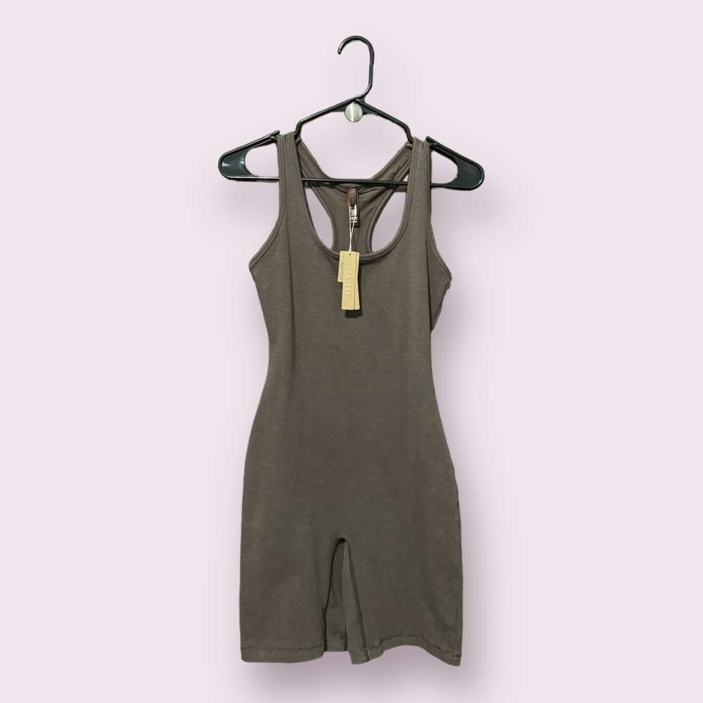 SKIMS OUTDOOR MIDTHIGH ONESIE